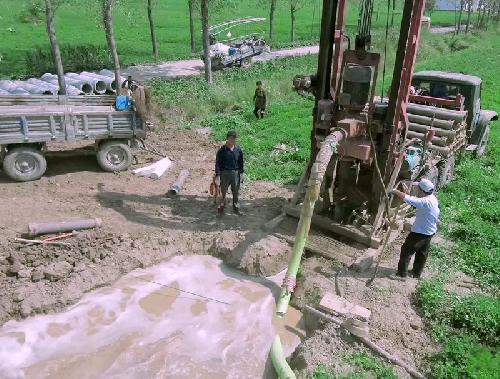 绿化打井